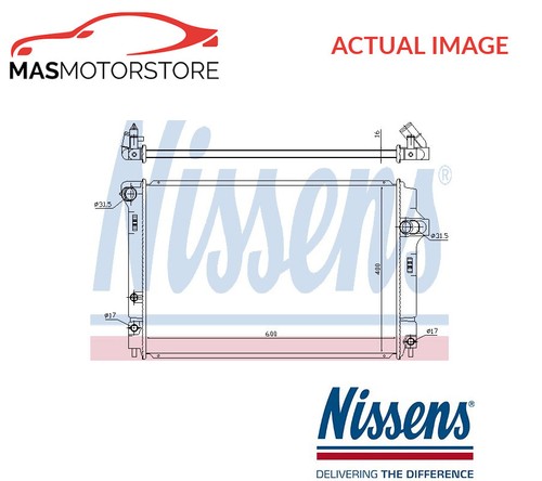 Engine cooling radiator - cooling,