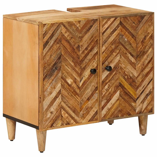 Walplus mango wood sink - wood,