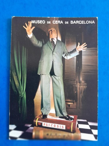 Alfred hitchcock postcard - hitchcock,