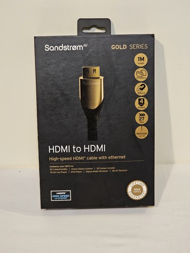 Sandstrom gold series hdmi - sandstrom,