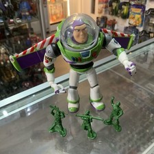 Disney Pixar Toy Story Buzz Lightyear Action Figure Revoltech Retro Army Men