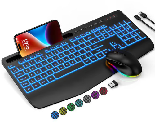 Sablute wireless keyboard - wireless, &
