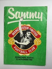 Sammy McIlroy Testimonial