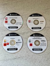 x4 Microsoft Xbox One Promotional Disc Only Video Games