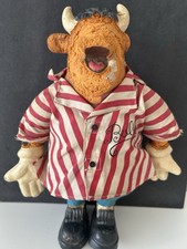 Bullseye Bendy Bully Collectible Tv Mascot Made In Malaysia Retro Collectible