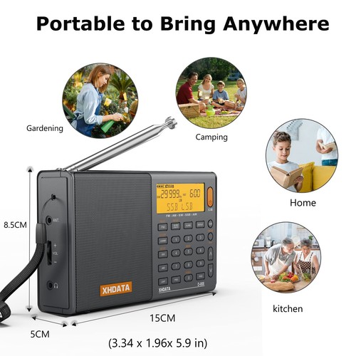 D808 portable digital radio - d808,