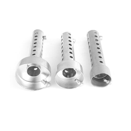 Long motorcycle exhaust can - motorcycle,