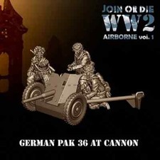 WW2 fallschrimjager PAK 36