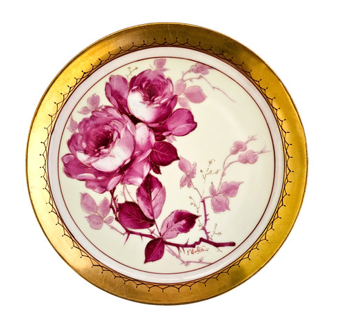 Pickard haviland plate hand - plate,