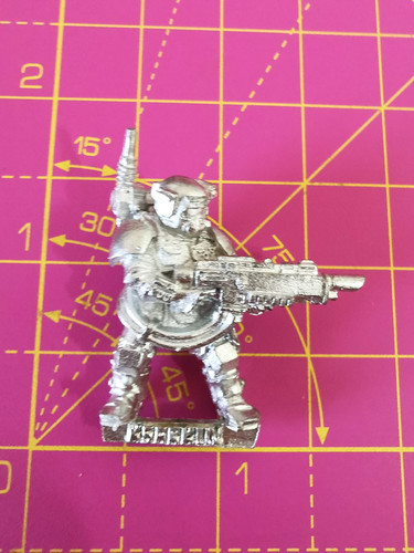 Cadian kasrkin trooper - cadian, metal