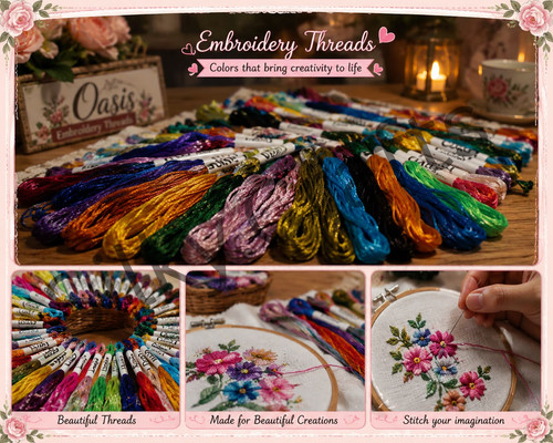 100 oasis silk skeins - 100,