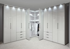 German corner wardrobe storage - german,