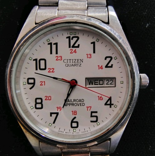 Vintage citizen railroad - vintage,