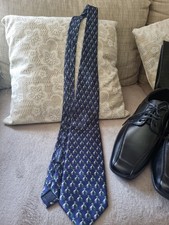 A luxury Italian silk tie made