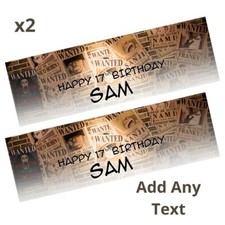2 x Personalised ONE PIECE
