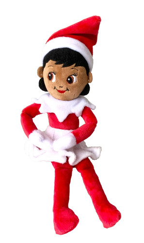 Elf the shelf girl - on,
