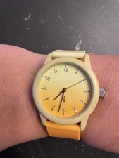 Avon Ladies Quartz Watch – Yellow & Orange Ombre strap (requires new battery)