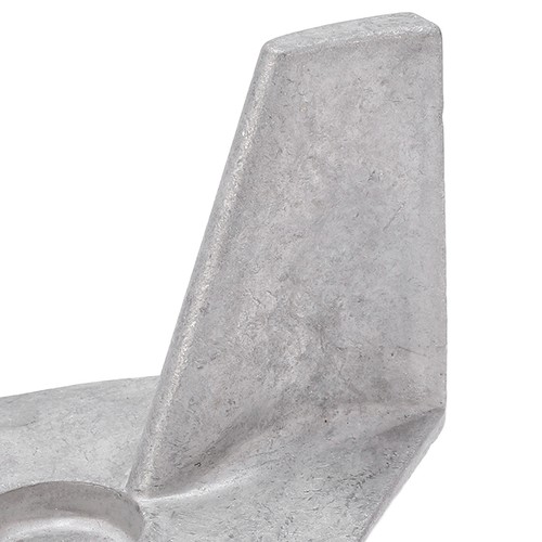 Boat motor trim - tab, anode