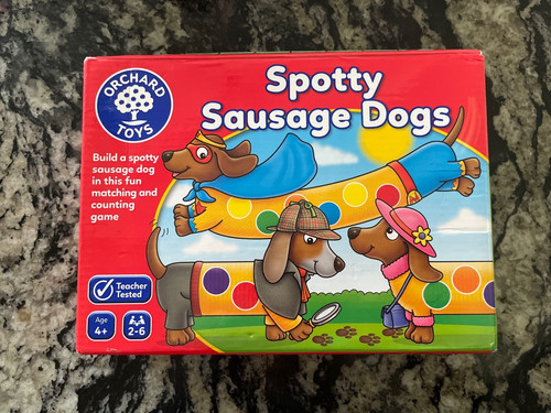Orchard toys spotty sausage - toys,
