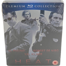 Heat Blu-ray Steelbook Limited Edition Premium Collection 2012 Region Free