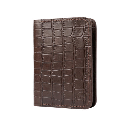 Men brown crocodile - men's,