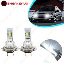 Xenon Low Dip Beam LED Headlight Bulbs For Mercedes CLK W209 C209 A209 2003-2009