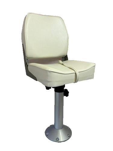 Folding boat seat adjustable - folding, &