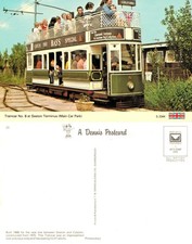 Vintage Postcard - Tramcar No