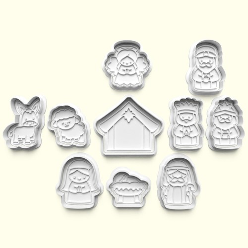 Modern nativity characters - nativity,