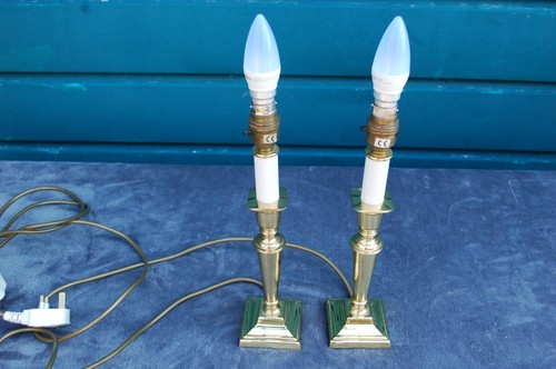 Beautiful pair brass laura - beautiful,