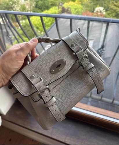 Mulberry mini alexa pale - mini, grey