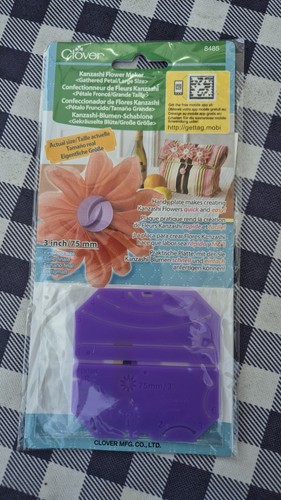 Clover kanzashi flower - clover,