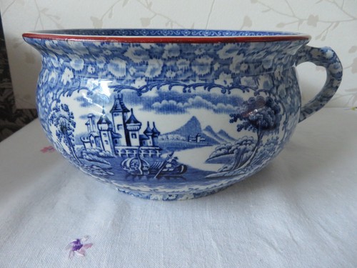 Antique emundu blue white - emundu,