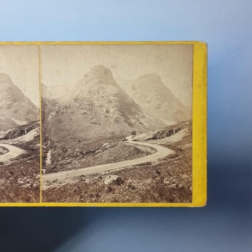 Glencoe scotland stereoview - glencoe,