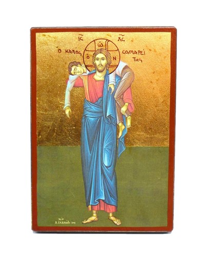Greek orthodox wooden icon - orthodox,