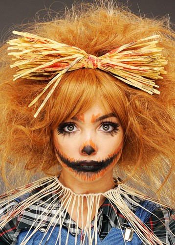 Halloween zombie scarecrow - halloween,
