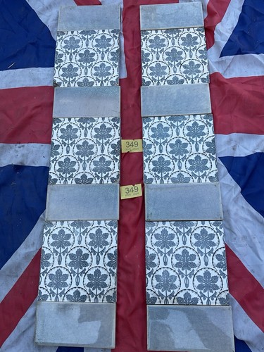Antique fireplace tiles - antique,