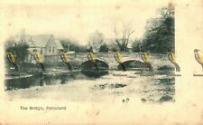 Bridge, Ponteland, Rare Undivided Back Postcard, 1900s