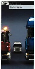 Scania Truck Cab Specifications 2007-08 UK Market Brochure Short Day Sleeper