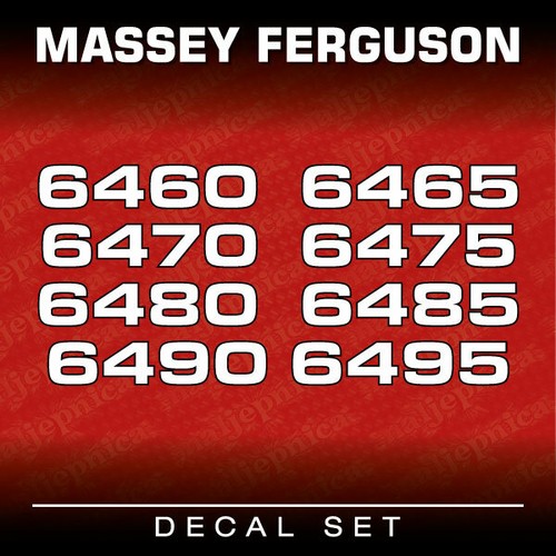 Massey ferguson 6460 6465 - massey, 6460,