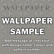WALLPAPER SAMPLE - STYLISH WALL PAPER DESIGNS - ADD MESSAGE AT CHECKOUT
