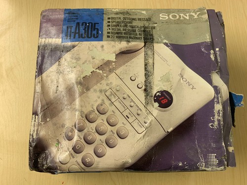 Rare vintage sony telephone - rare,