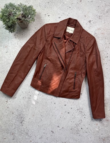 Reiss banksy women leather - banksy,