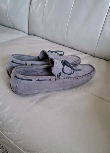 Bertie men grey suede - men's, flat