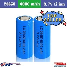 26650 Batteries 3.7V