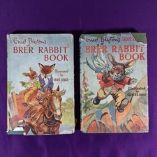 Enid Blyton's Brer Rabbit Book (1948) & Second Brer Rabbit Book (1950). Ist eds.