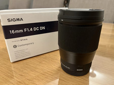 Sigma 16mm f1.4 DC DN Sony E