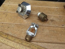 3 old Fire Sprinklers .1987 Viking Pendant Sprinkler Head / CSC Sprinkler 1983