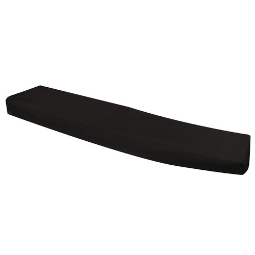 Black key electronic piano - black,