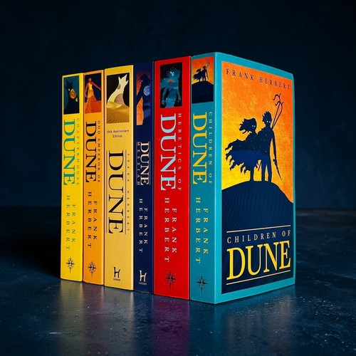 Dune series collection - 6, books